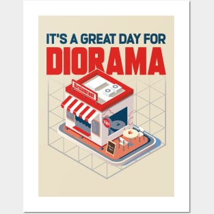 It's A Great Day For Diorama Posters and Art